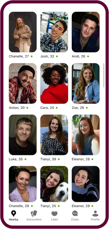 Chat interface preview